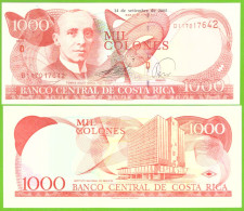 COSTA RICA 1000 COLONES 2005  P-264f  UNC - Costa Rica