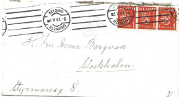 Finland   1941  Cover With 3 X 150  - Cancelled Helsinki / Helsingfors 2 V 41. -6 - Cartas & Documentos