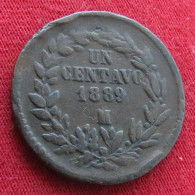 Mexico 1 Centavo 1889 M Mexique Mexiko Messico  W ºº - Mexiko