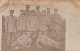 AK Foto Gruppe Deutsche Soldaten - Feldpost Res. Jäger Batl. 4 - 1916 (68379) - War 1914-18