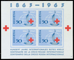 SCHWEIZ BLOCK KLEINBOGEN 1960-1969 Block 19-03 X69736A - Blocks & Sheetlets & Panes