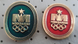 Olympic Games Moscow 1980 Yugoslavia  Pins - Olympic Games