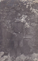 AK Foto Deutscher Soldat Mit Zigarette - 1. WK (68382) - War 1914-18