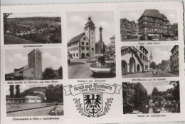 62615 - Mosbach - U.a. Rathaus Mit Brunnen - Ca. 1960 - Mosbach