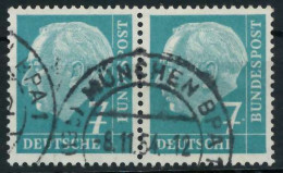 BRD BUND DS HEUSS 1 Nr 181x Gestempelt WAAGR PAAR X69B822 - Used Stamps
