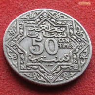 Morocco 50 Santimat 1924  Maroc Marrocos Marokko Marruecos W ºº - Marruecos