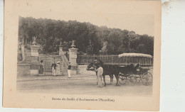 83  Carte G  F Non  Circulée L'Entrée Du Jardin D Acclimentation (Mourillon ) Attelage Caleche Et Animés - Saint-Zacharie