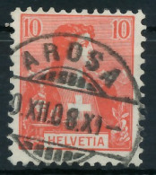 SCHWEIZ 1907 Nr 98 Zentrisch Gestempelt X6C29FA - Used Stamps