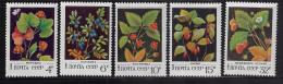 RUSSIA 1981 SCOTT #5023-5027  MH - Neufs