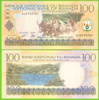 RWANDA 100 FRANCS 2003 P-29b UNC - Ruanda