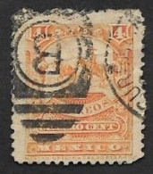 SE)1898 MEXICO, FROM THE MULITAS SERIES, MOUNTED COURIER WITH PACK MULE SC 282, WITH BARREL CANCELLATION - Mexico