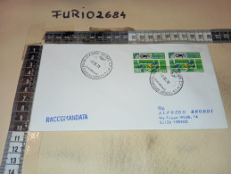 HB12302 NOVARA 1973 TIMBRO ANNULLO VII MOSTRA FILATELICA DOPOLAVORO POSTE ITALIANE - 1971-80: Marcophilia