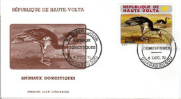 FDC  UPPER VOLTA, Goose    /  HAUTE VOLTA  Lettre De Première Jour, L`oie     1972 - Gansos