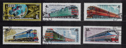 RUSSIA 1982 SCOTT #5034,5044-5048  USED - Usati