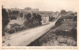 St Sauveur-en-Puisaye - Vue Sur La Ville Et Le Faubourg De La Gerbaude - Saint Sauveur En Puisaye