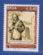 Italien 2005 Hl. Ignatius Von Làconi, Kapuzinermönch  Mi.-Nr. 3033 **  - Non Classés