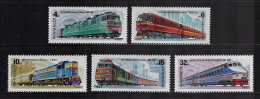 RUSSIA 1981 SCOTT #5044-5048  MNH - Unused Stamps