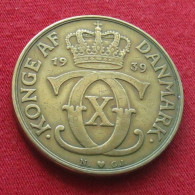 Denmark 2 Krone 1939  Dinamarca Danemark Danimarca Denemarken W ºº - Dinamarca