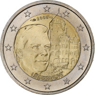 Luxembourg, Henri, 2 Euro, 2008, Paris, SPL, Bimétallique, KM:96 - Lussemburgo