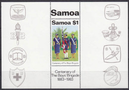 Samoa Pfadfinder SCOUTS  Block 1983 **  (5268 - Otros & Sin Clasificación