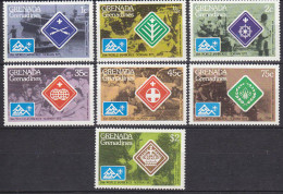 Grenada Grenadines Pfadfinder SCOUTS Satz Norwegen 1975 **  (5345 - Altri & Non Classificati