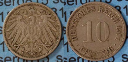 10 Pfennig Kaiserreich EMPIRE 1901 F Jäger 13   (7093 - 10 Pfennig