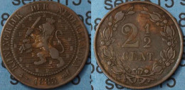 Niederlande Netherlands  2 1/2 Cent 1883   (7487 - Sonstige & Ohne Zuordnung