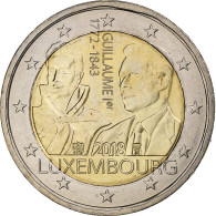 Luxembourg, 2 Euro, 175e Anniversaire De La Mort Du Grand-duc Guillaume Ier - Luxemburg