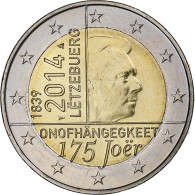 Luxembourg, 2 Euro, 2014, SPL, Bimétallique, KM:New - Luxemburgo