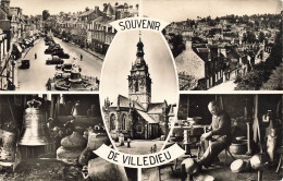 CPSM Souvenir De Villedieu-Multivues-Timbre       L2793 - Villedieu