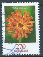 ALLEMAGNE ALEMANIA GERMANY DEUTSCHLAND BUND 2019 BLUMEN FLOWERS: HAWKWEED USED MI 3475 YT 3253 SN 3110 SG Y3343a - Oblitérés