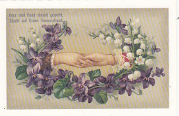 AK 210511 COUPLE / PAAR - Modern Reproduction Card - Coppie