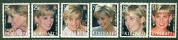 KIRIBATI 2007 Mi 1034-39** 10th Anniversary Of The Death Of Princess Diana [B696] - Familles Royales