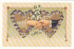 AK 210517 COUPLE / PAAR - Modern Reproduction Card - Coppie