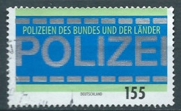 ALLEMAGNE ALEMANIA GERMANY DEUTSCHLAND BUND 2019 TRIBUTE TO FEDERAL AND STATE POLICE USED MI 3480 YT 3261 SN 3120 SG 426 - Oblitérés