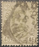 Italy 45C Used Stamp King Umberto Classic - Used