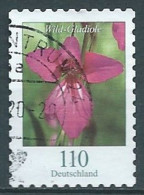 ALLEMAGNE ALEMANIA GERMANY DEUTSCHLAND BUND 2019 BLUMEN FLOWERS: WILD GLADIOLA S/A USEDMI 3489 YT 3267 SN 3114 SG Y3374a - Oblitérés