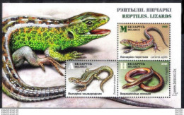 20790  Reptils - Lizards - Belarus BF - MNH - 2,35 - Otros & Sin Clasificación