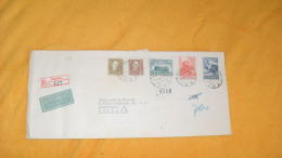 ENVELOPPE ANCIENNE DE 1947../ RECOMMANDE N°427 MARIBO..DANEMARK POUR AMSTERDAM HOLLAND + TIMBRES X5.. - Cartas & Documentos