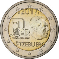 Luxembourg, 2 Euro, 50ème Anniversaire Du Service Militaire Volontaire, 2017 - Luxemburgo