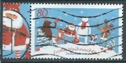 ALLEMAGNE ALEMANIA GERMANY DEUTSCHLAND BUND 2019 SANTA AND CELEBRATION WEIHNACHTEN MIT FREUNDEN  MI 3504 YT 3279 SN 3135 - Gebraucht