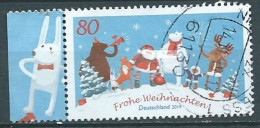 ALLEMAGNE ALEMANIA GERMANY DEUTSCHLAND BUND 2019 SANTA AND CELEBRATION WEIHNACHTEN MIT FREUNDEN  MI 3504 YT 3279 SN 3135 - Oblitérés