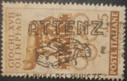 Italy Used Postmark Stamp Fancy Cancel - 1946-60: Gebraucht