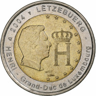 Luxembourg, 2 Euro, Grand Duc De Luxembourg, 2004, SUP, Bimétallique - Luxemburgo