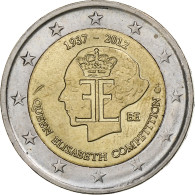 Belgique, 2 Euro, Queen Elisabeth, 2012, Bruxelles, TTB, Bimétallique, KM:317 - Belgique