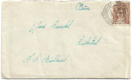 Postcard - Argentina, Buenos Aires, Mariano Moreno Stamp, 1940, N°1544 - Lettres & Documents