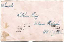 Postcard - Argentina, Buenos Aires, Mariano Moreno Stamp, 1940, N°1550 - Brieven En Documenten