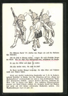 AK Ausspruch Von J. G. A. Galletti, Karikaturen Von Soldaten  - Bibliotheken