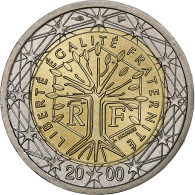 France, 2 Euro, 2000, Paris, SUP, Bimétallique, KM:1289 - Frankreich