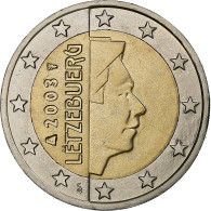 Luxembourg, Henri, 2 Euro, 2003, Utrecht, SUP, Bimétallique, KM:82 - Luxemburg